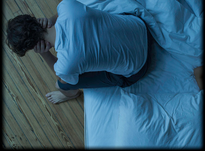 Man Waking Up to Visit the Bathroom